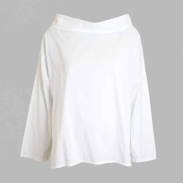 Agata loose wide collar blouse - Image 2