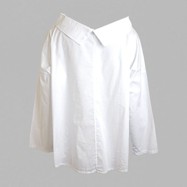Agata loose wide collar blouse - Image 3