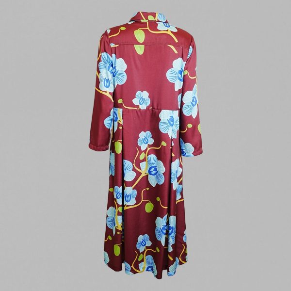 Alissa long dress collar shirt - Image 2