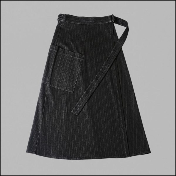 Jersey skirt pinstriped - Image 3