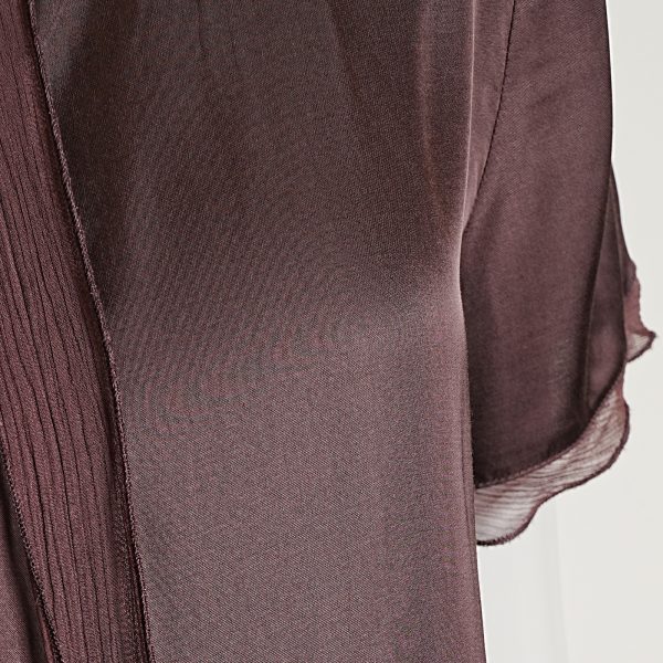 Round neck short sleeve blouse - Image 5