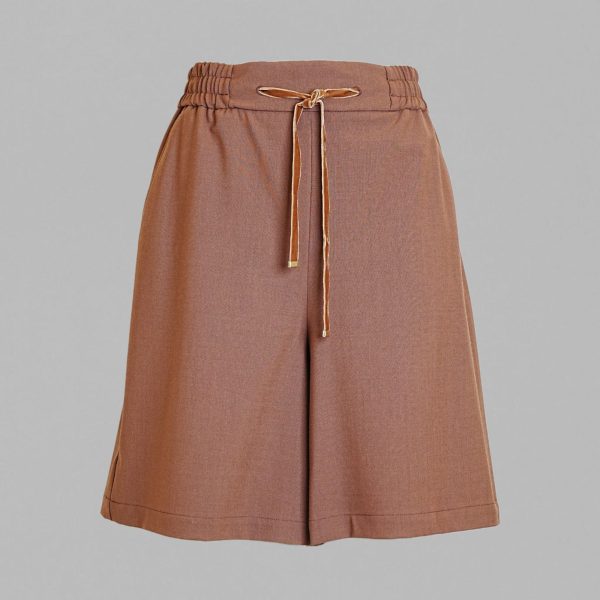straight cut canvas short