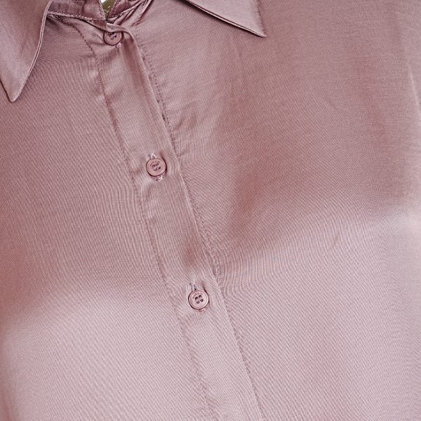 Three-Quarter Sleeve Floral Relaxed Shirt - Image 6