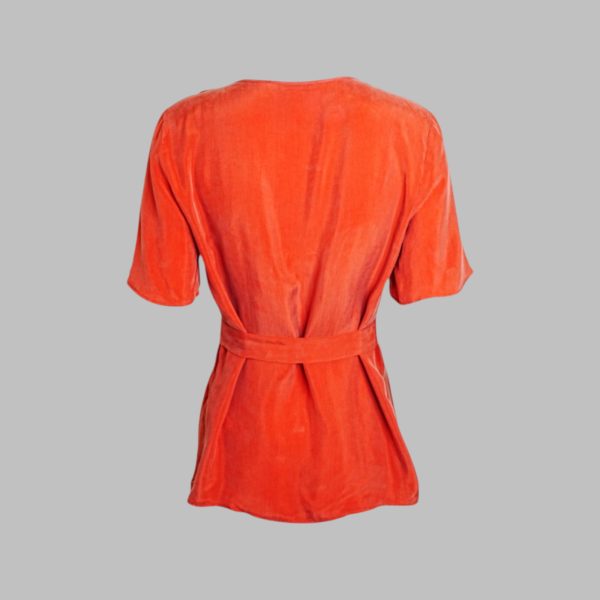 Flowy belted blouse - Image 2