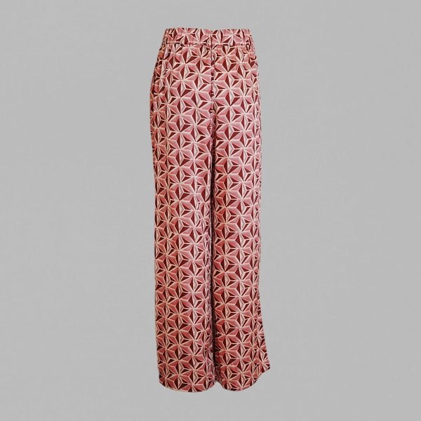 Pants in geometric print - Image 2