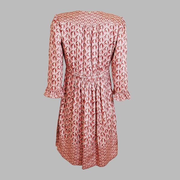 Mini dress in geometric - Image 3