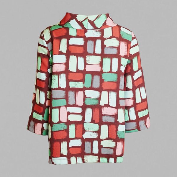 Dalia multi-colored patterned shirt - Image 2
