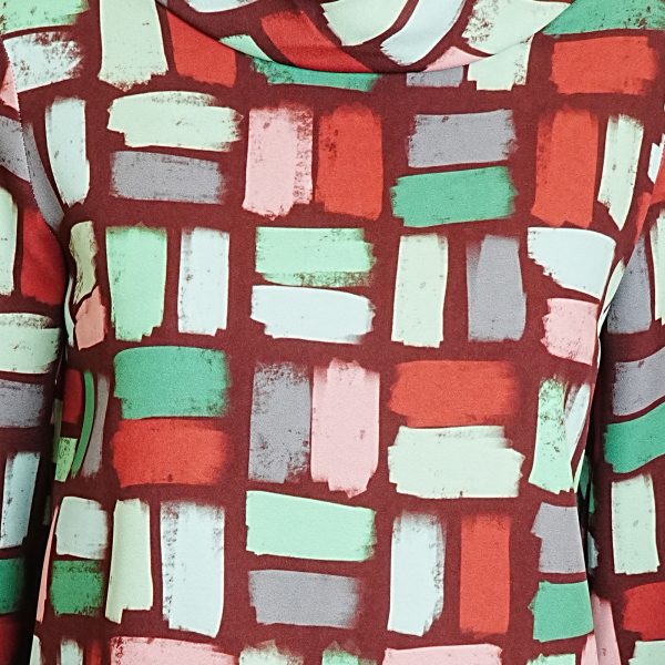 Dalia multi-colored patterned shirt - Image 4