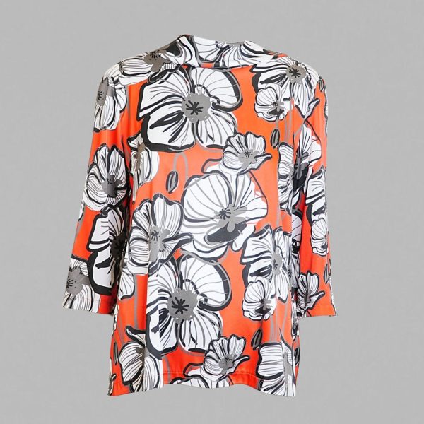 Dalia macro flowers designed shirt - Image 2