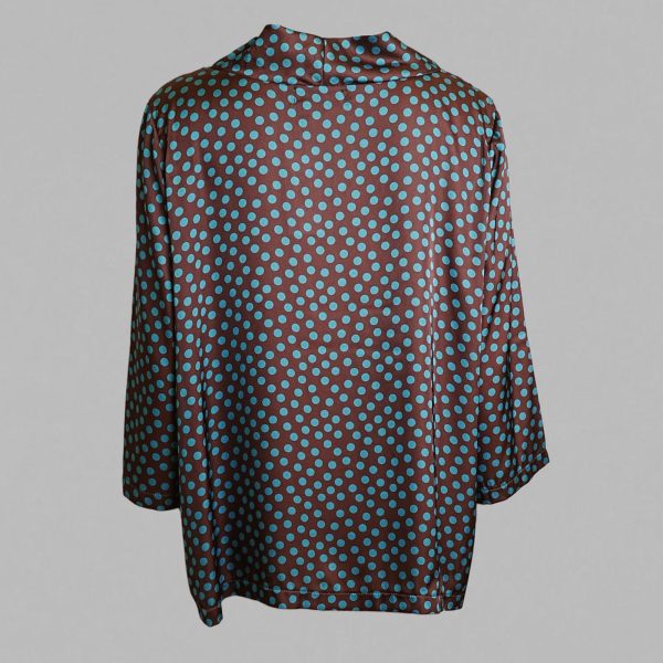 Dalia shirt in polka dots print - Image 2