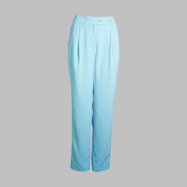 Fluid twill pants