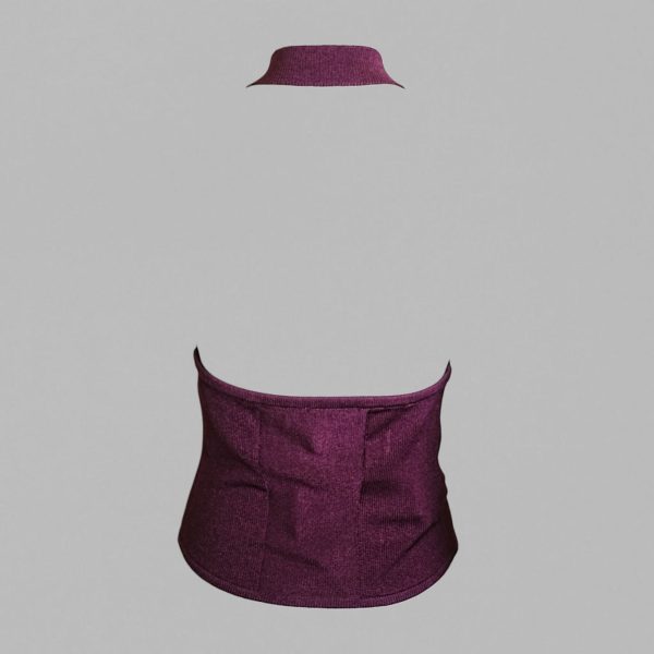 Knit Halterneck Top - Image 2