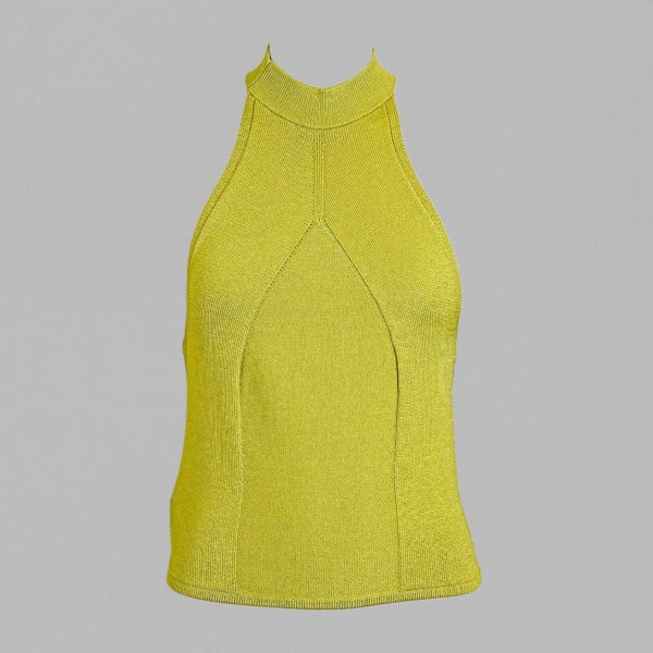 Knit Halterneck Top - Image 3