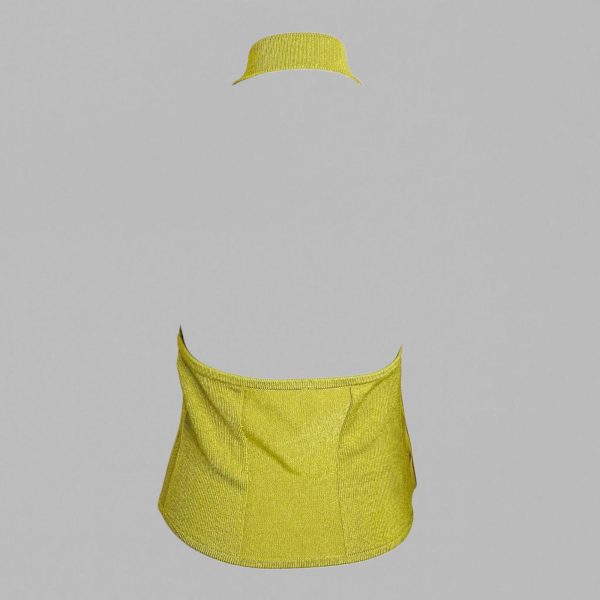 Knit Halterneck Top - Image 4