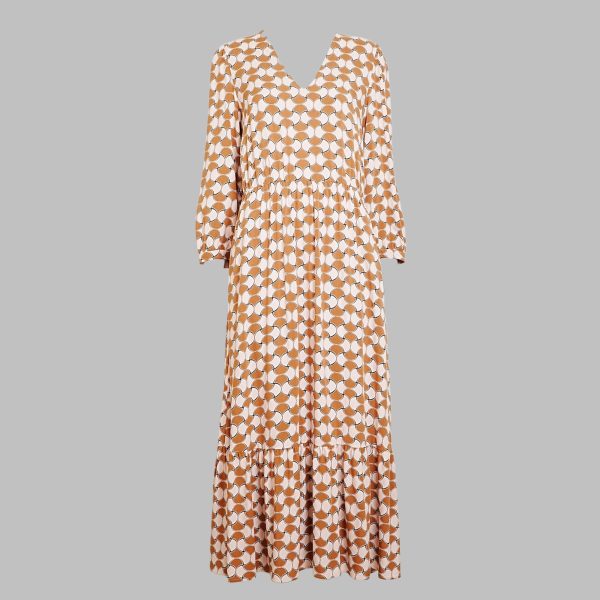Patterned Long Dress