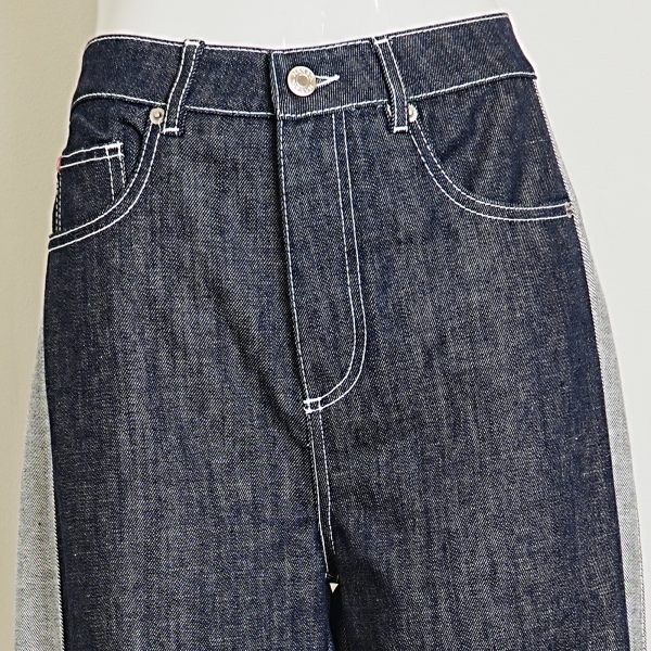 Filing wide leg jeans - Image 5