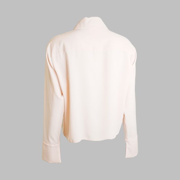 Double-faced georgette shirt - Image 2