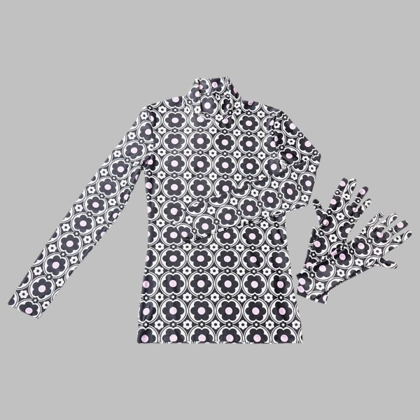 FloralBliss Shirt & Gloves Set - Image 3