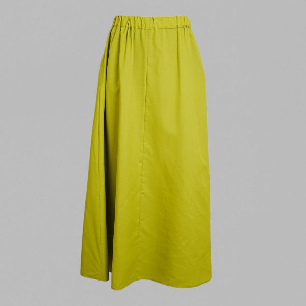Taffeta Flared Maxi Skirt - Image 5