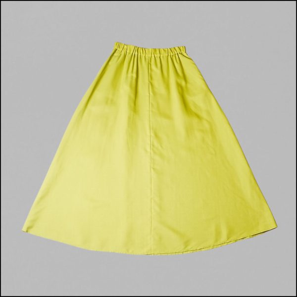 Taffeta Flared Maxi Skirt - Image 6