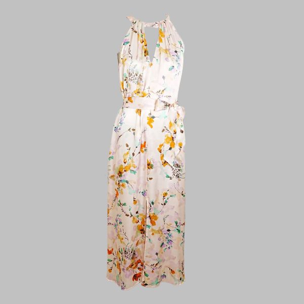 Silk satin dress