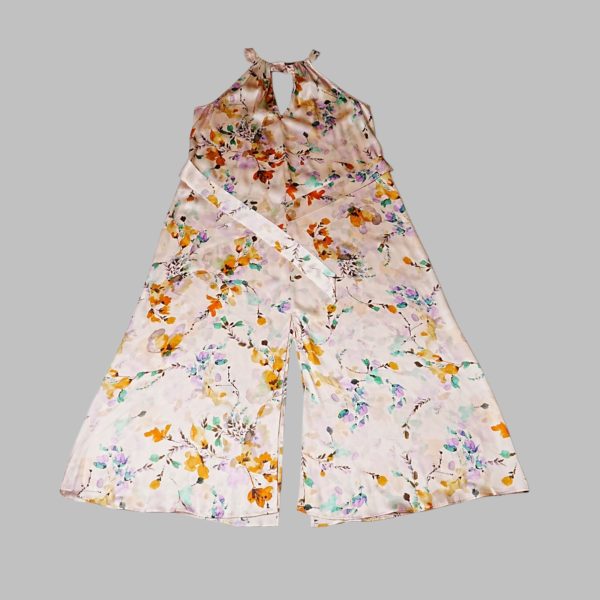 Noceto long dress in floral-patterned - Image 3