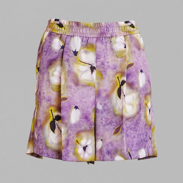 Printed wide leg shorts - Image 2