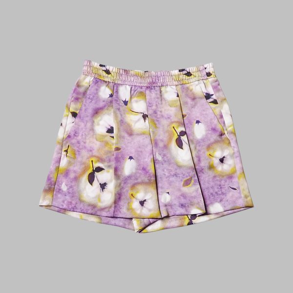Printed wide leg shorts - Image 3