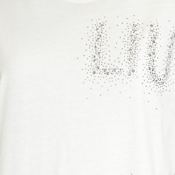 T-shirt with rhinestones - Image 4
