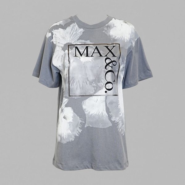 Printed Oversized Crew Neck T-shirt