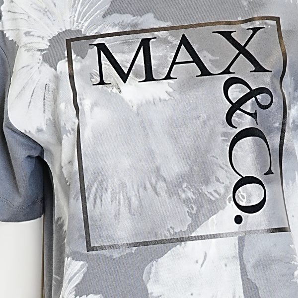 Printed Oversized Crew Neck T-shirt - Image 4