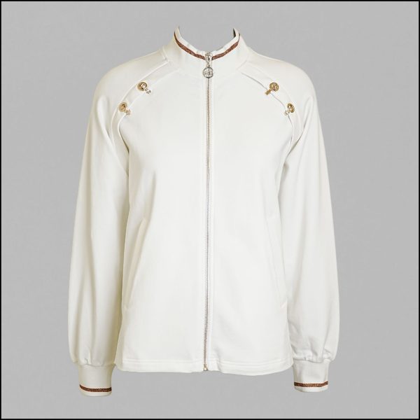 Full zip sweatshirt