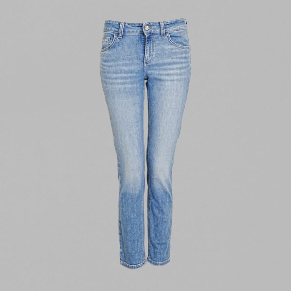 Bottom up skinny jeans