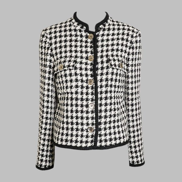Crewneck tweed Blazer - Image 2