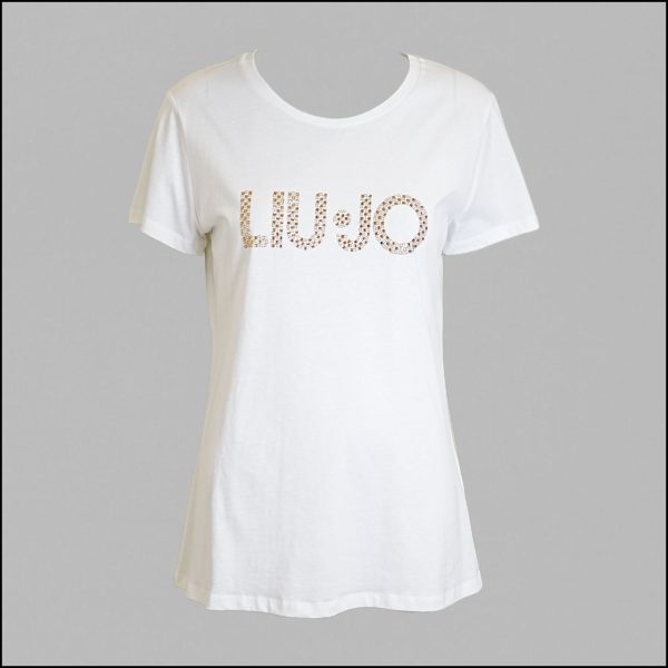 Glitter logo T-shirt