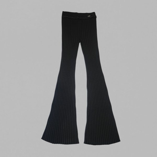 Flared knitted pant - Image 3