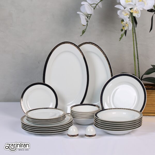 BLACK PARMIS DINNER SET ITALIA-F - Image 2