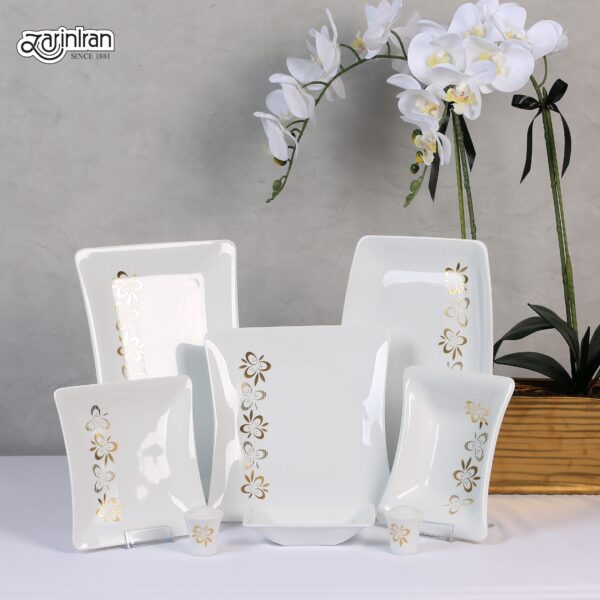 PRIMAVERA GOLD DINNER SET VINCI